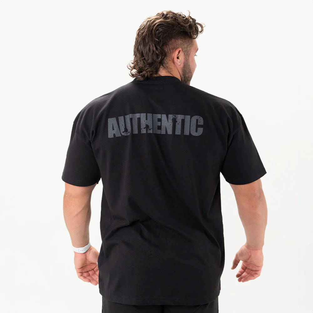 Black Authentic Oversized Pump Shirt - Image 4