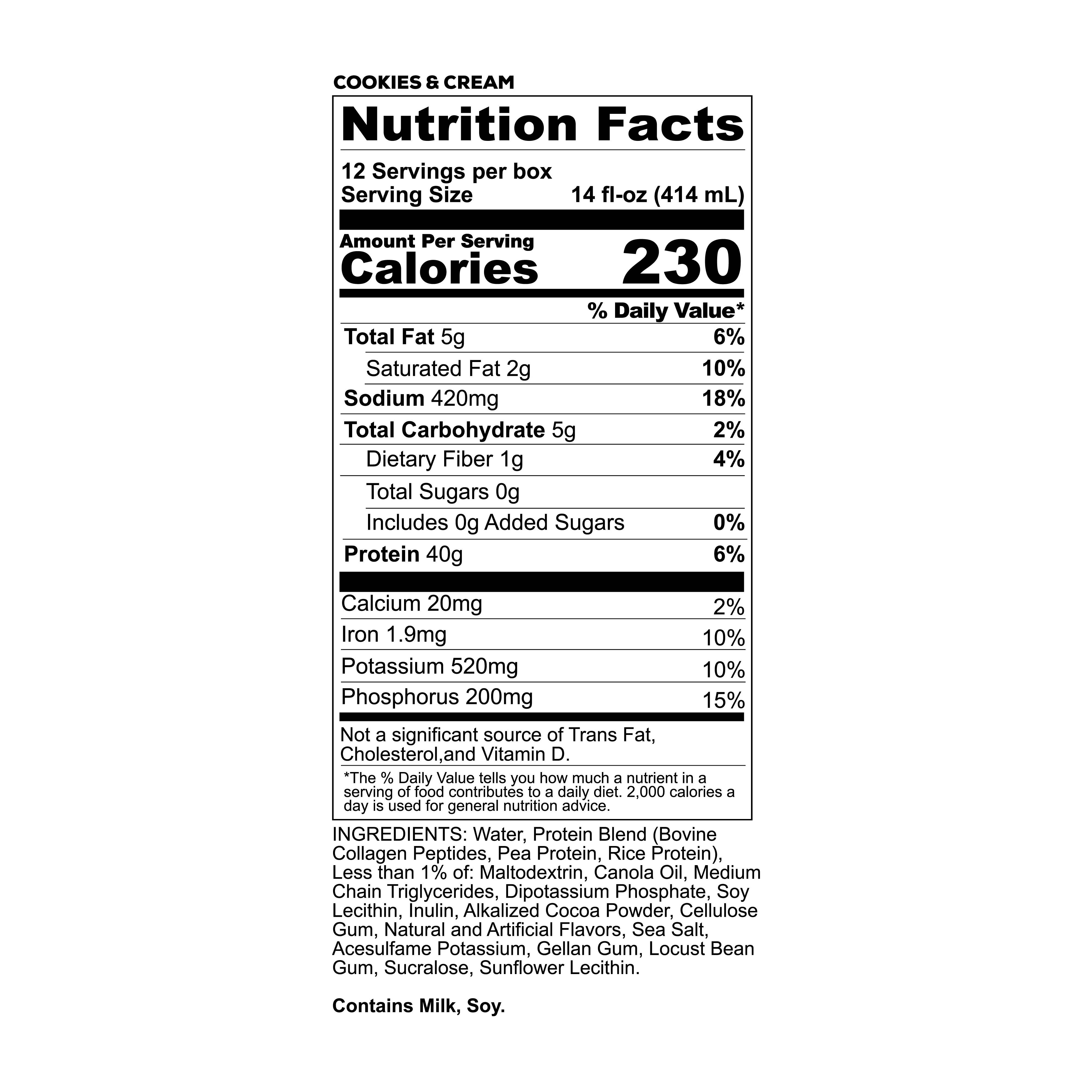 MRE Ready To Drink Protein Shakes - Image 13