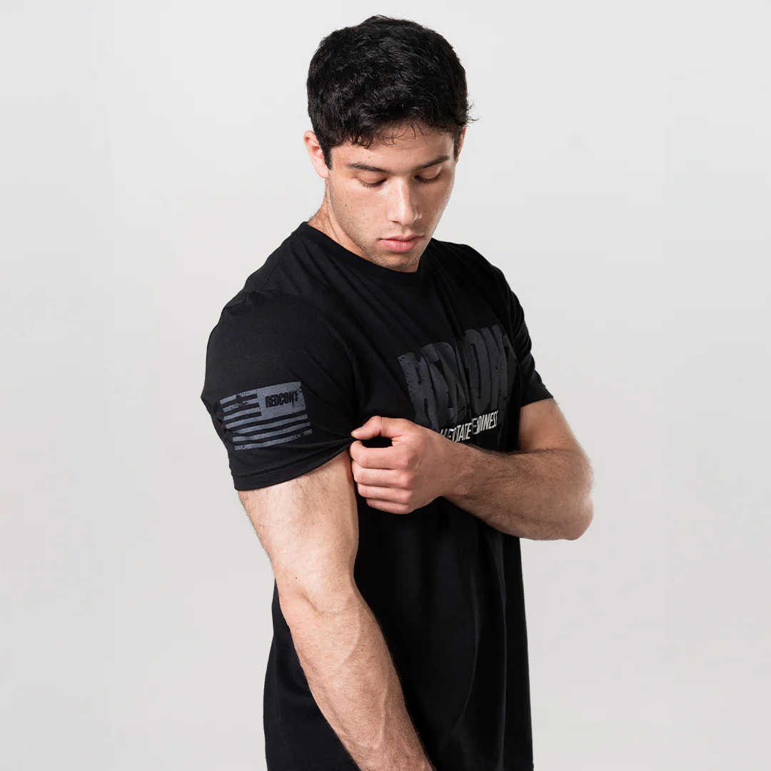 Premium Heather Black Out OG Shirt - Image 3